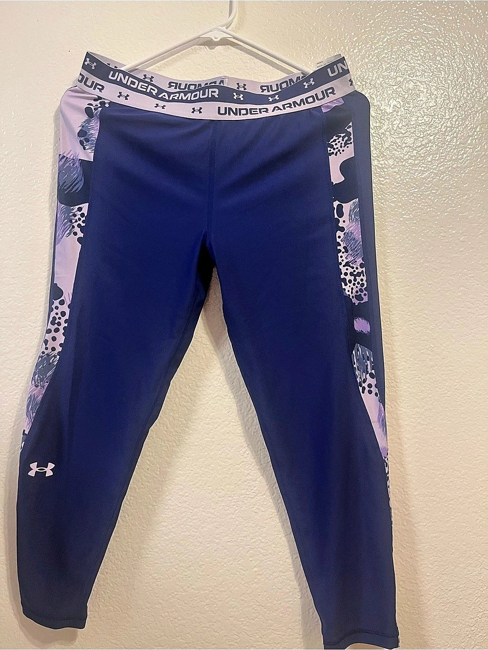 Under Armour Women's Abstract Athletic Leggings XL Like New